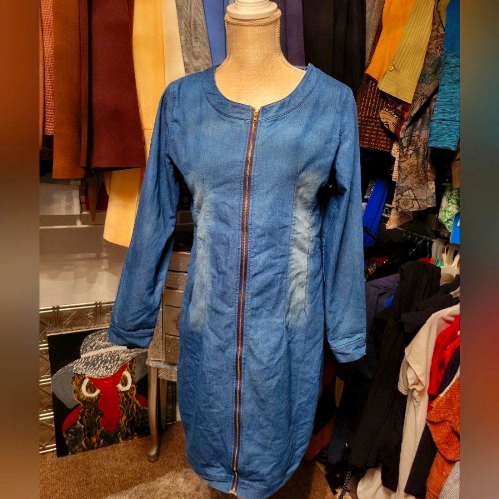 Sexy Denim Mimi Blue Dress